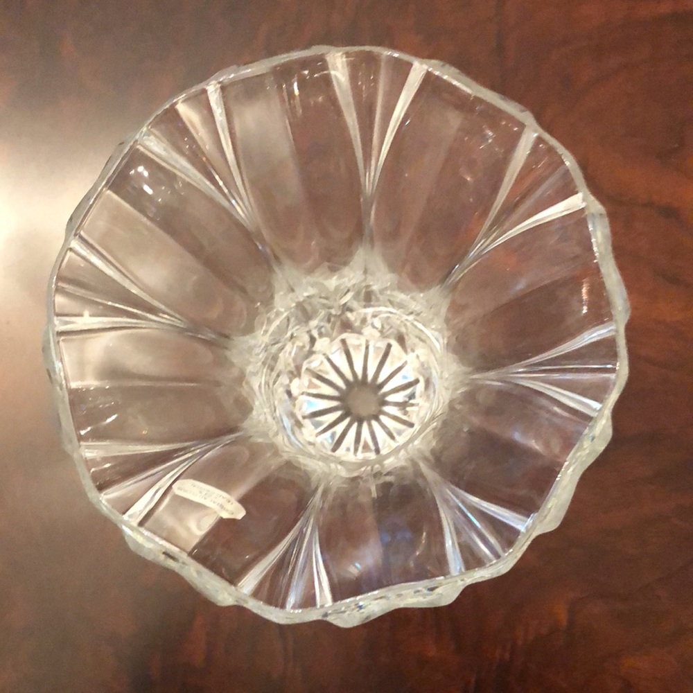 J G Durand l Vintage Crystal Floral Vase France - Picture 5 of 6